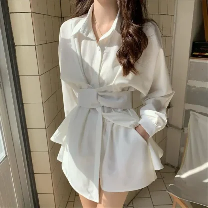 Elegant Mini White Dress